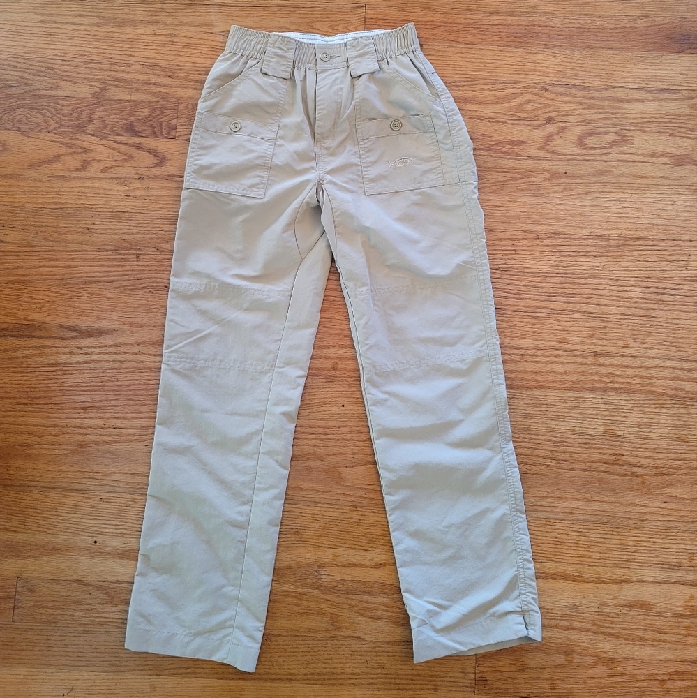 AFTCO boys fishing Pants khaki